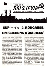 Forsida på Bolsjevik nr 9, 1971