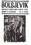 Forsida på Bolsjevik nr. 2, 1975