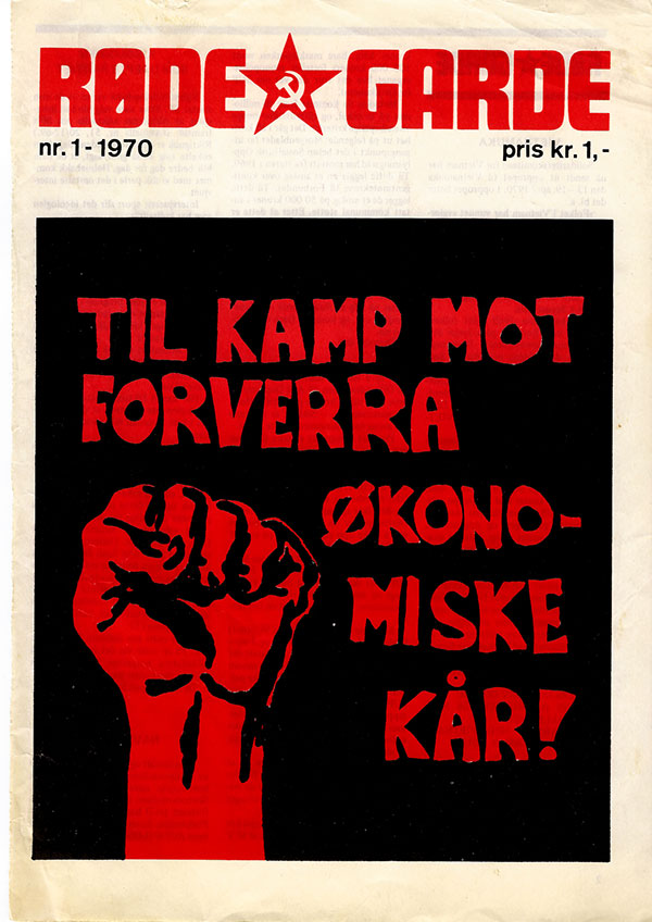 Røde Garde nr 1, 1970