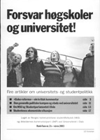 Forsvar h&oslash;gskoler og universitet!